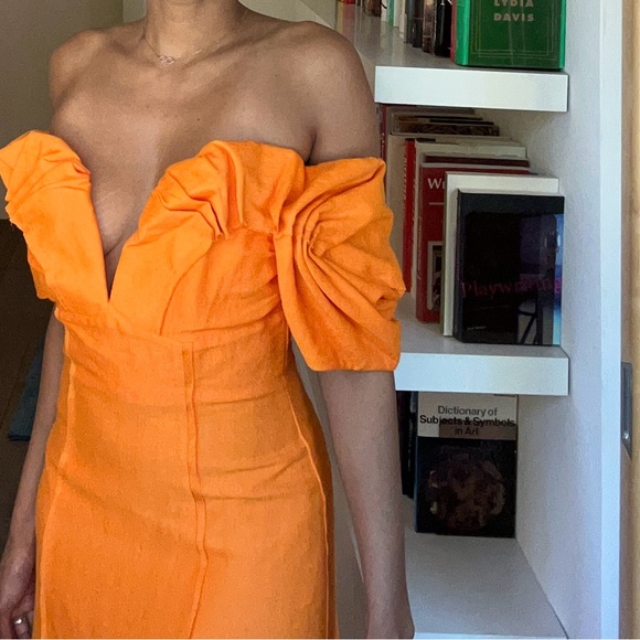 Cult Gaia Muna Off-the-Shoulder A-line dress - Picture 4 of 8